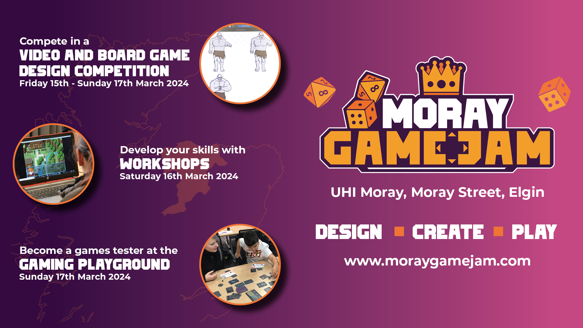 Moray Game Jam returns for a 7th Year