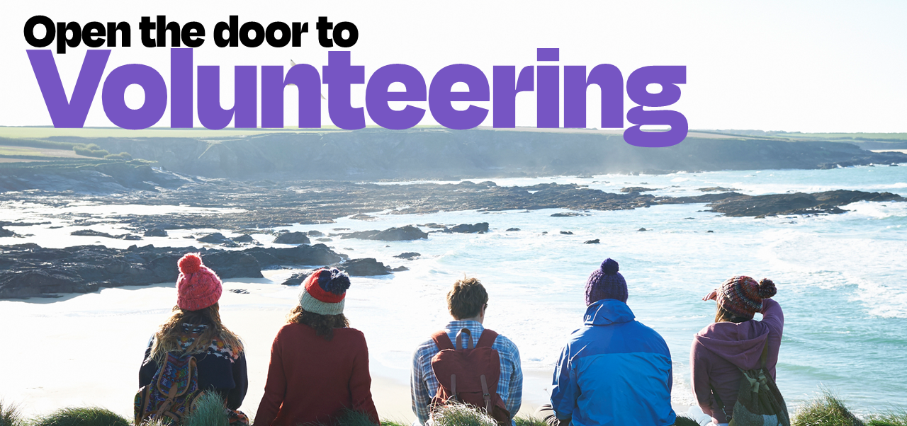 Open the door to opportunities: Volunteering