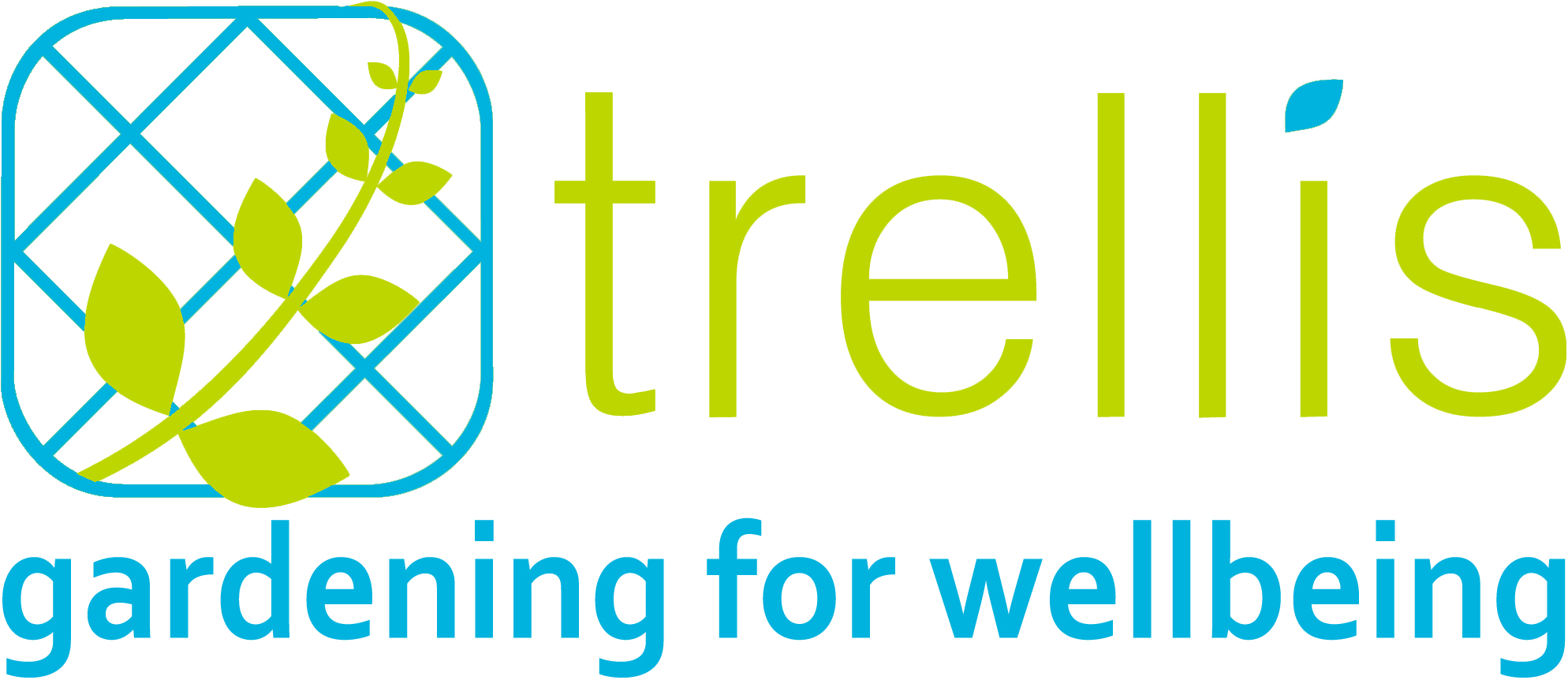 Trellis logo - reads Trellis, gardening for wellbeing Trellis logo - reads Trellis, gardening for wellbeing