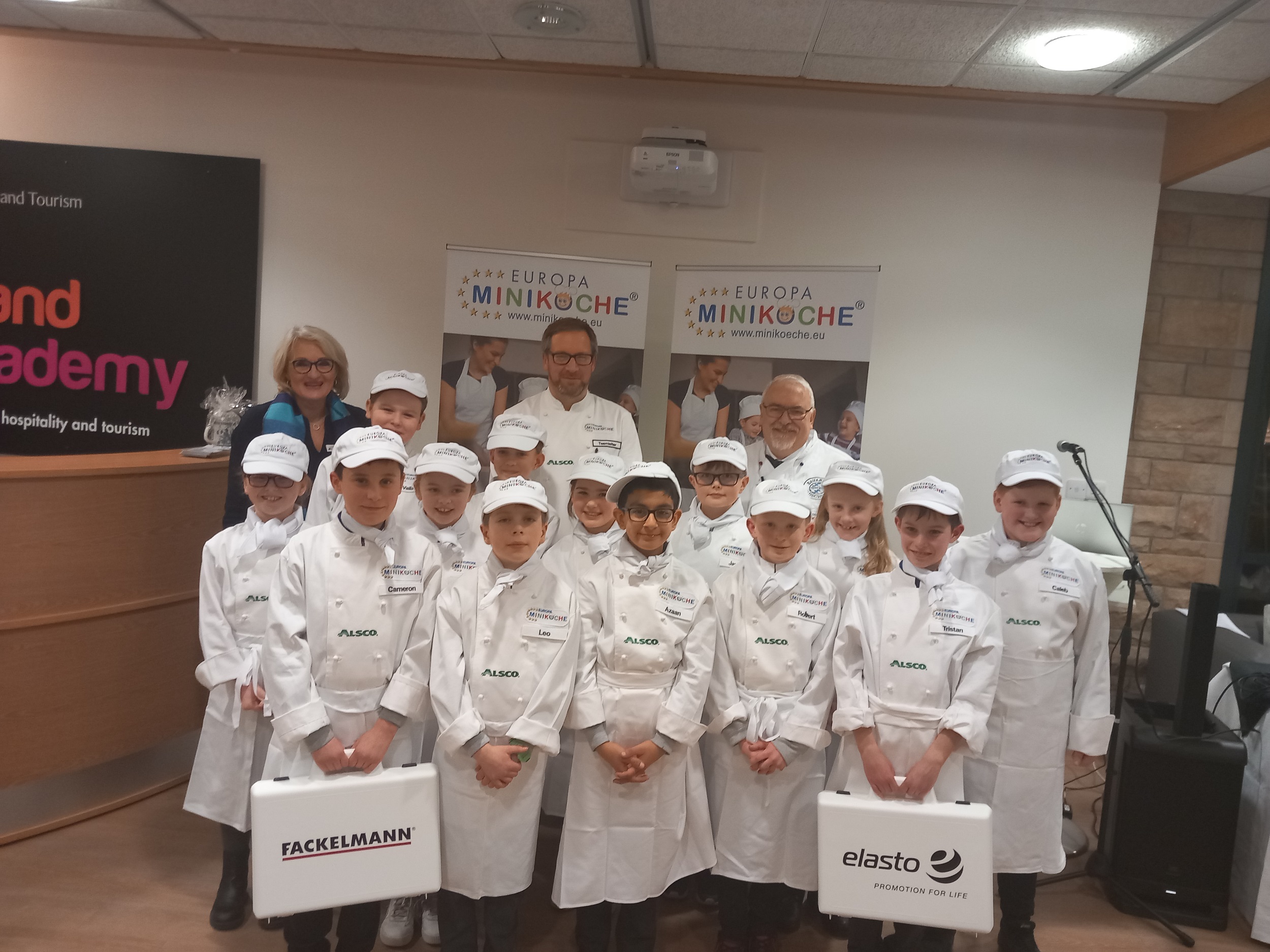 UHI Moray launches first Scottish Branch of the Europa Mini Cooks