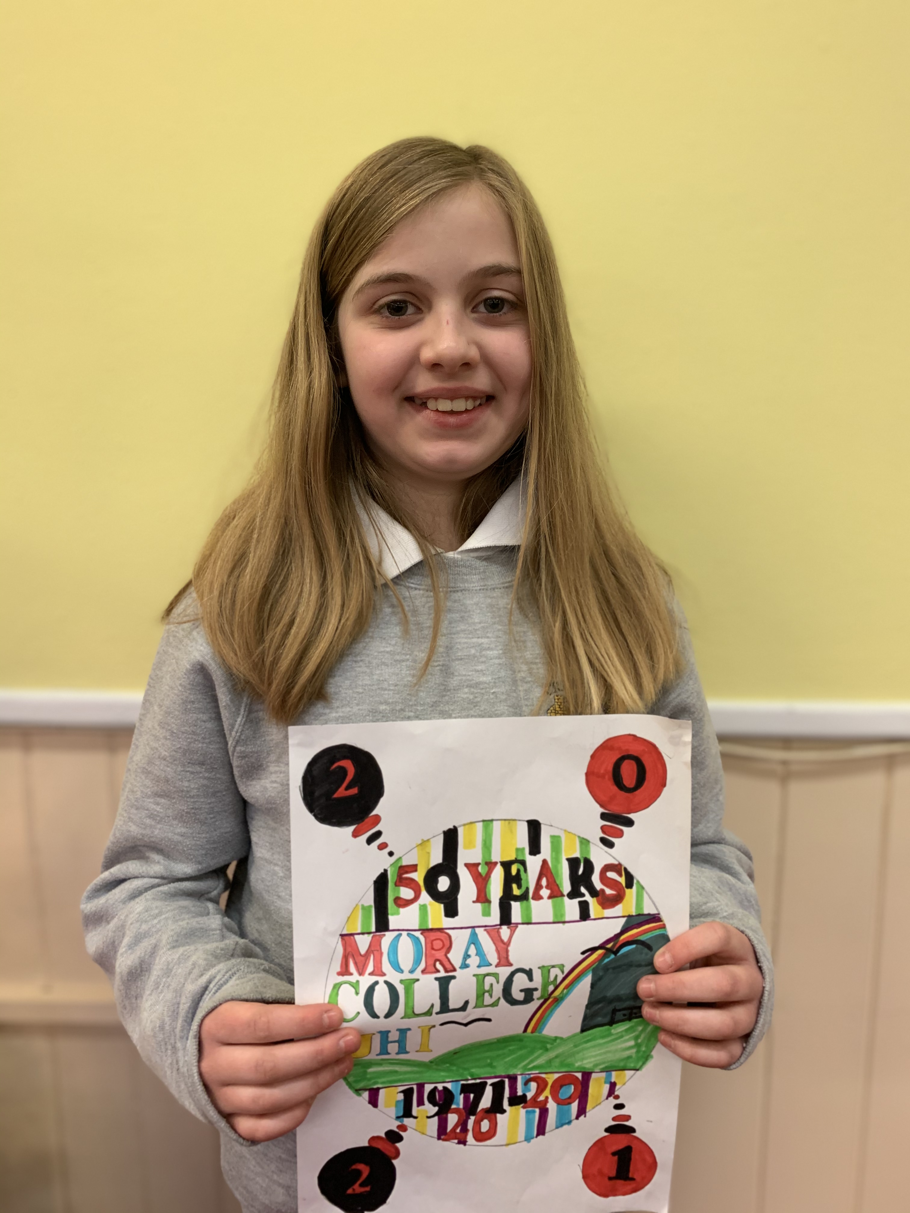 Rebecca Morrice, Craigellachie Primary, logo competition winner