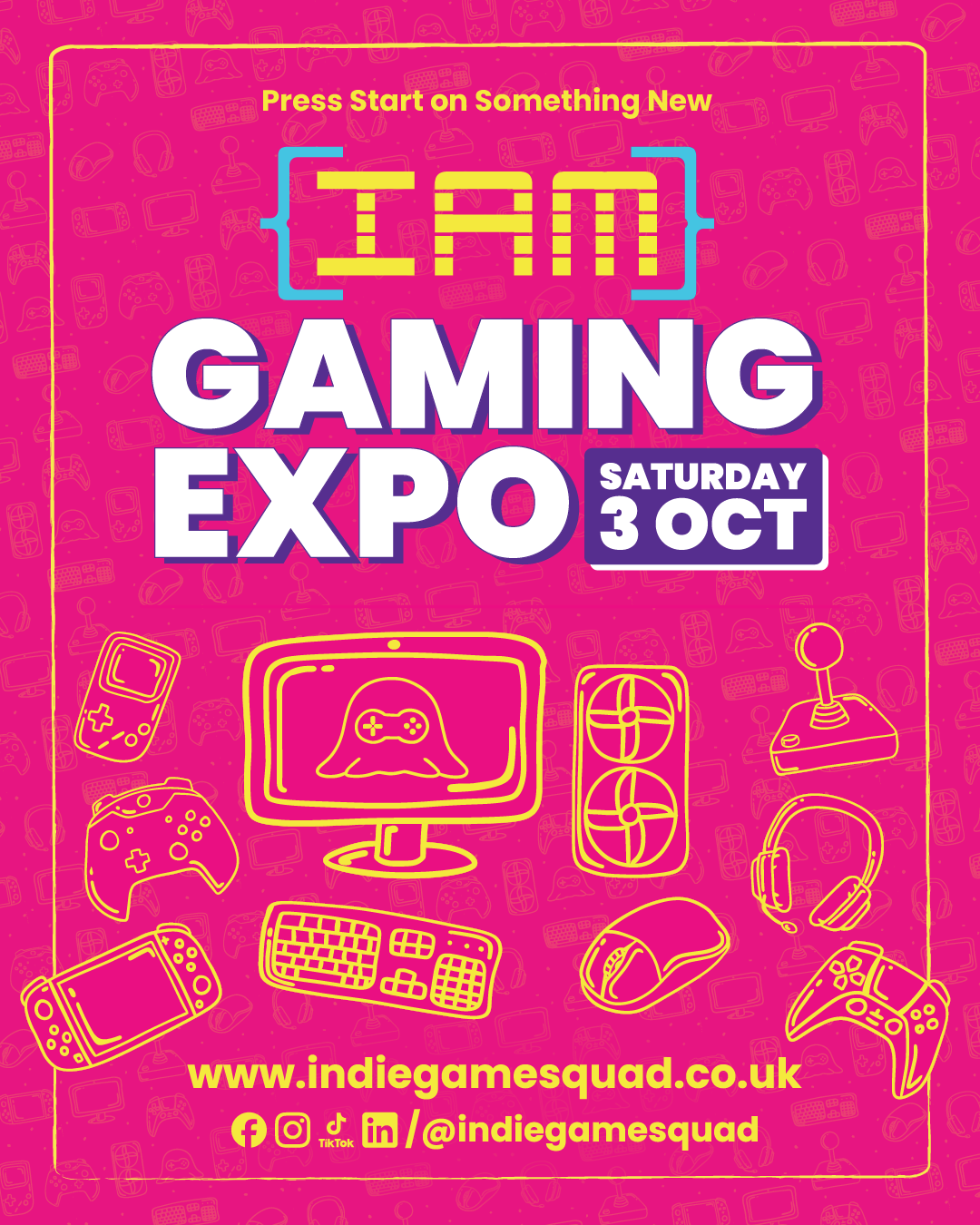 Advert for Gaming Expo
