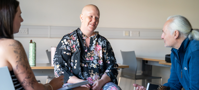 students in a counselling situation