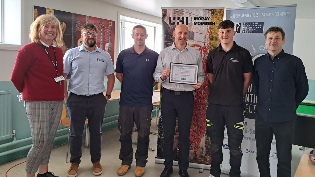 UHI Moray apprentices continue to excel in skills competitions