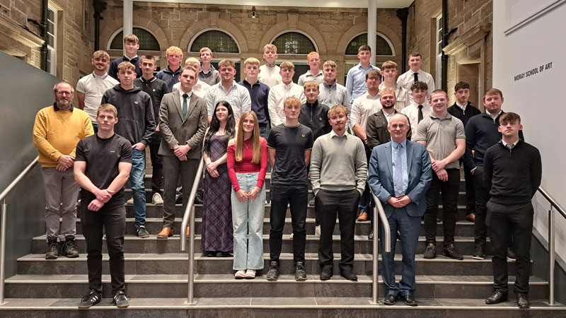 Students awarded at Construction Prizegiving