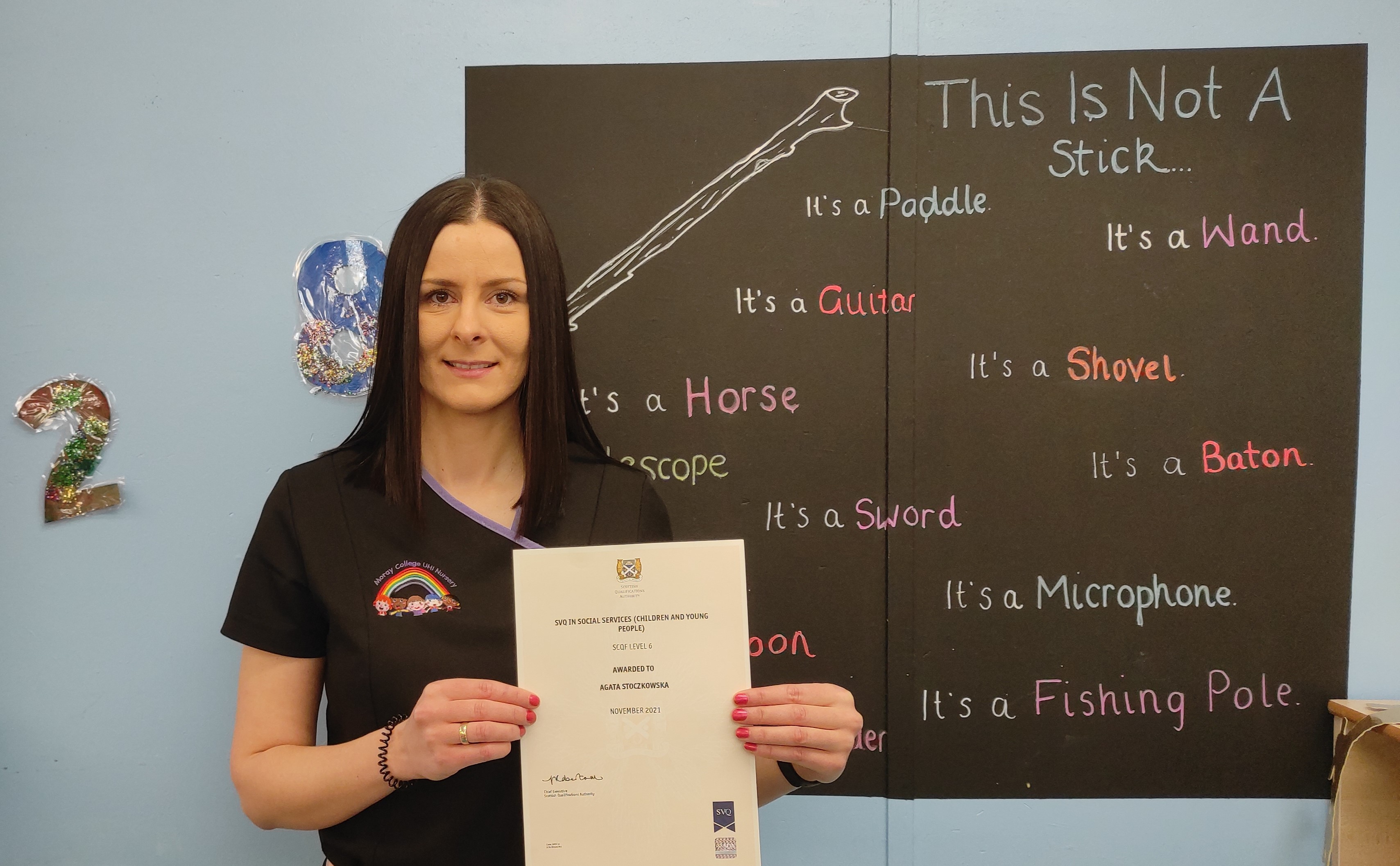 Blog: Agata Stoczkowska, SVQ in Social Services - Children and Young People (SCQF Level 6) Graduate Blog: Agata Stoczkowska, SVQ in Social Services - Children and Young People (SCQF Level 6) Graduate
