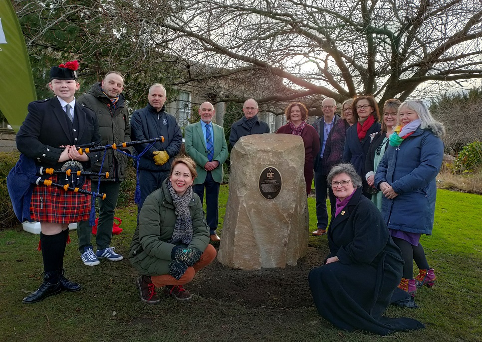 Duke of Edinburgh commemorative stone unveiled 