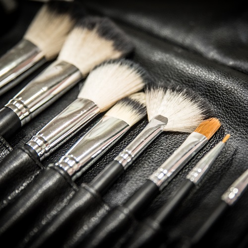 Photo of brushes used for beauty therapy treatments