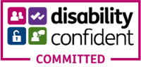 Disability confident committed logo