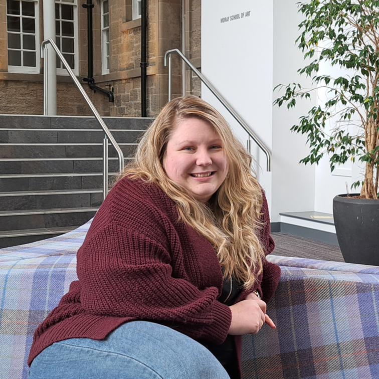 Headshot of Caitlin Whatley, UHI Moray Alumni