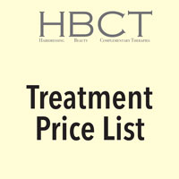 HBCT price list cover