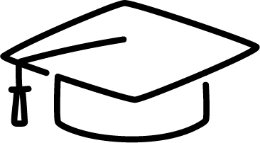 icon of a mortar board
