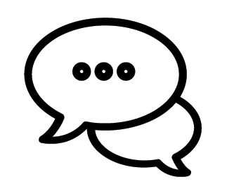 speech bubbles